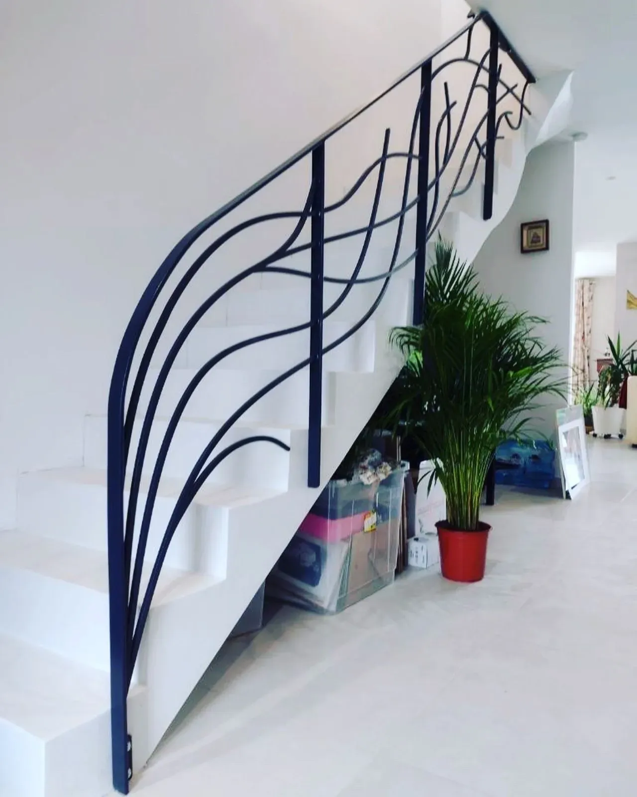 Garde corps en acier forgé sur mesure et thermolaqué à Gujan-Mestras