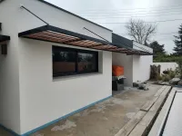 Fabrication sur mesure de Brise soleil acier (2)